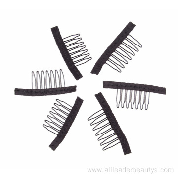 7 Teeth Stainless Steel Wig Combs For Wig